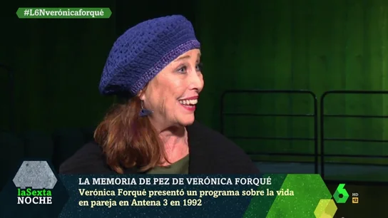Verónica Forqué en laSexta Noche Verónica Forqué en laSexta Noche