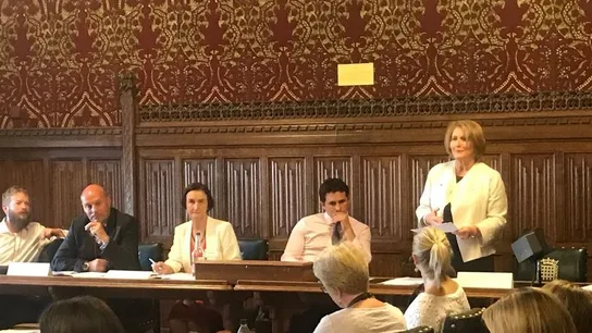 Anne Longfield, de la Comisión de Menores en Inglaterra Anne Longfield, de la Comisión de Menores en Inglaterra