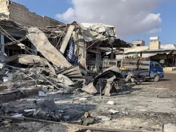 Imágenes de los bombardeos sobre Idlib (Siria). Imágenes de los bombardeos sobre Idlib (Siria).