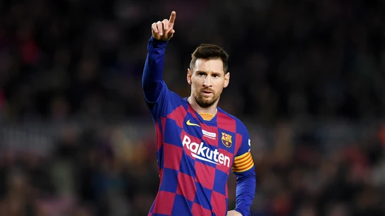 Lionel Messi, con el Barça Lionel Messi, con el Barça