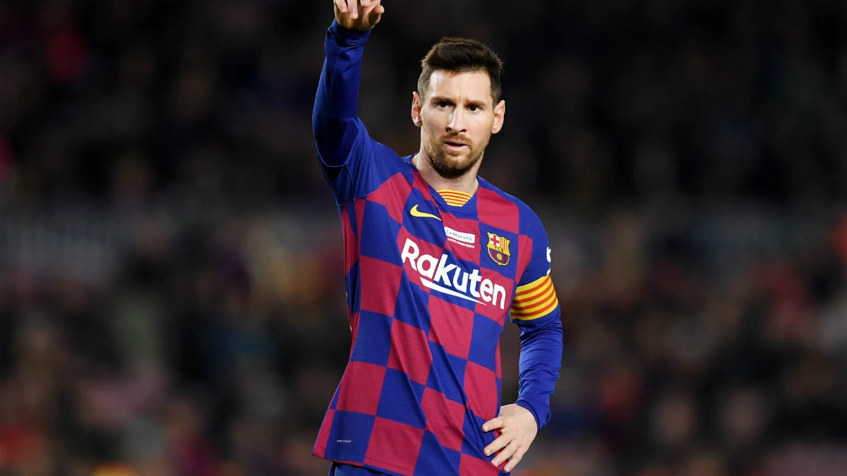 Lionel Messi, con el Barça