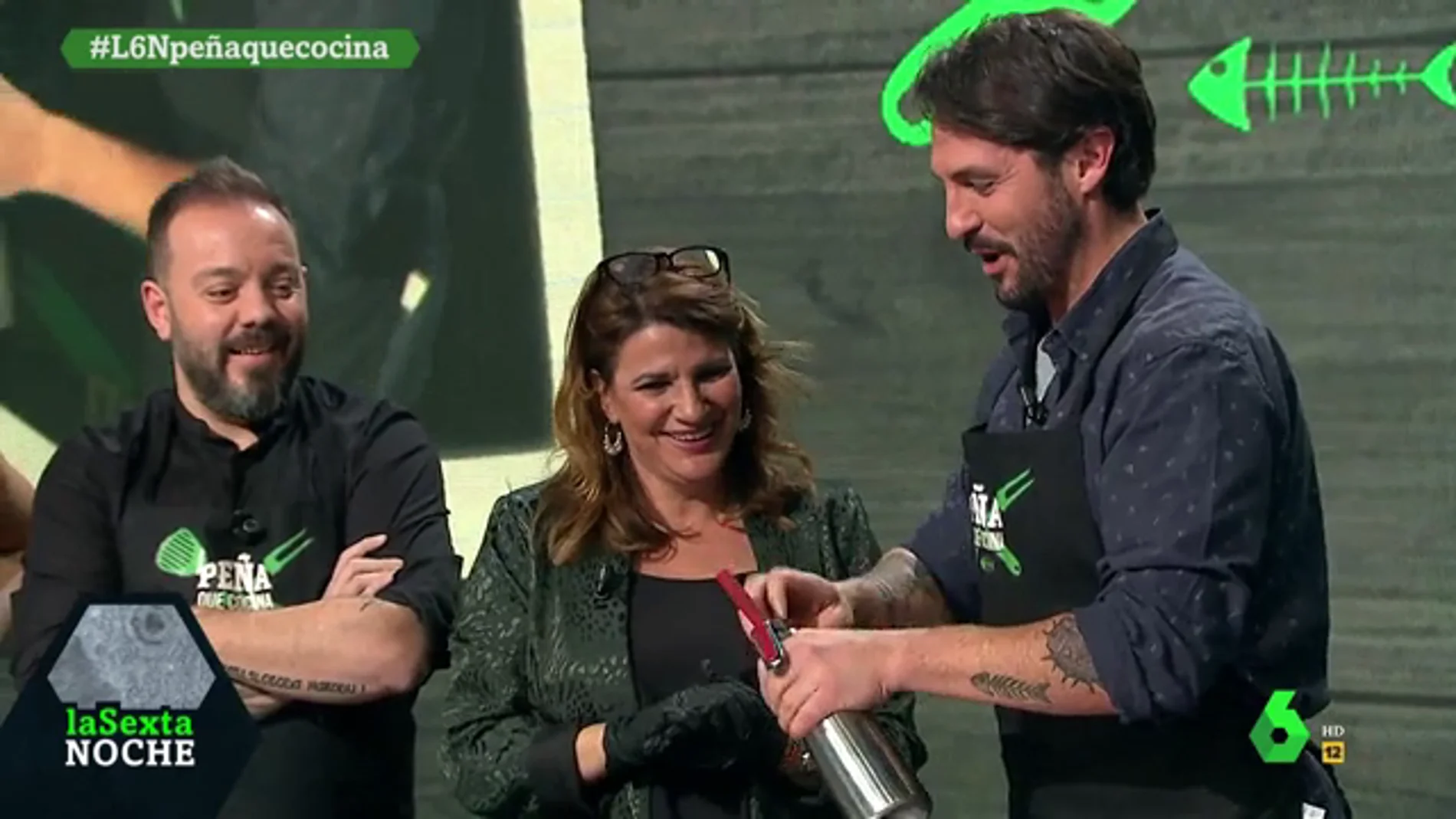 Los fogones unen a María Claver y Antonio Maestre en la cocina del chef Peña