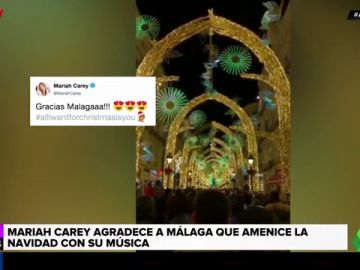 El tuit de Mariah Carey sobre las luces de Navidad de Málaga que le habría gustado al alcalde de Vigo El tuit de Mariah Carey sobre las luces de Navidad de Málaga que le habría gustado al alcalde de Vigo