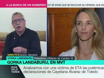 Gorka Landaburu, víctima de ETA: "Que Álvarez de Toledo venga a Euskadi para que le contemos lo que ha sido ETA" Gorka Landaburu, víctima de ETA: "Que Álvarez de Toledo venga a Euskadi para que le contemos lo que ha sido ETA"