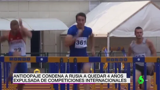 La AMA excluye a Rusia de las competiciones internacionales durante 4 años La AMA excluye a Rusia de las competiciones internacionales durante 4 años