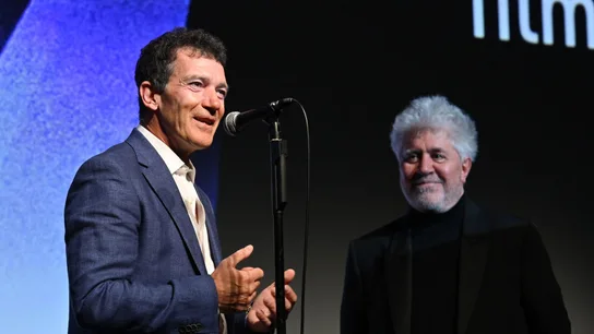 Antonio Banderas y Pedro Almodóvar Antonio Banderas y Pedro Almodóvar