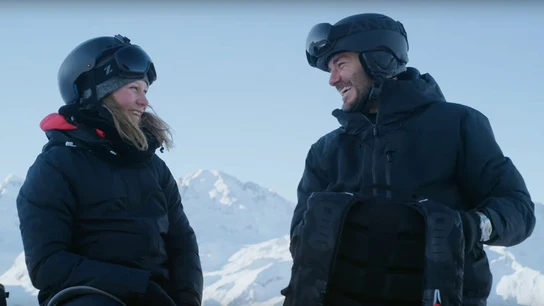 David Beckham y Kjersti Buaas David Beckham y Kjersti Buaas