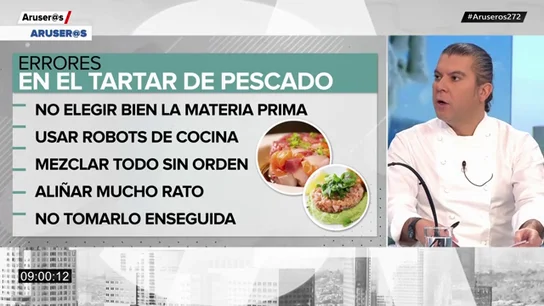 tartar pescado tartar pescado