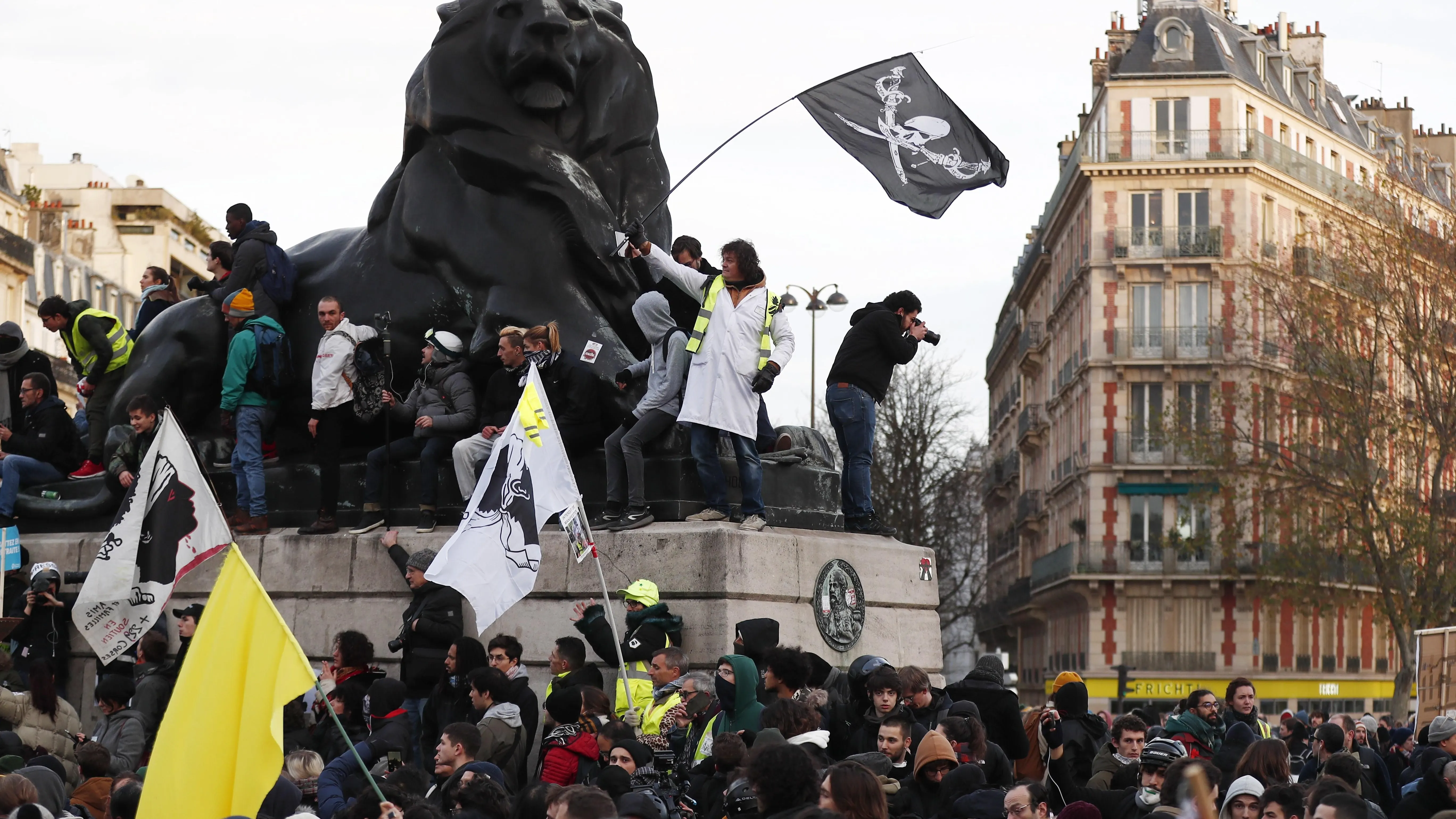 Protestas en Francia 