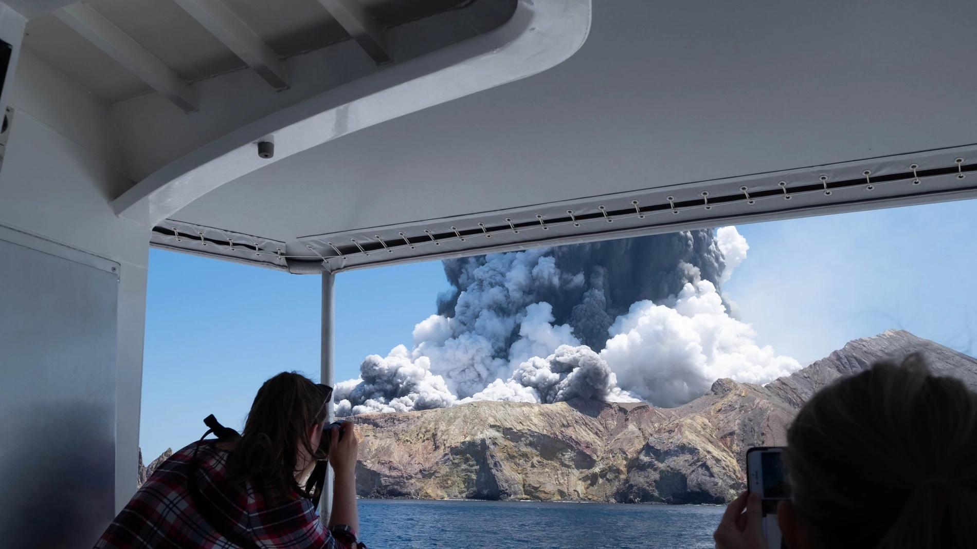 Erupción del volcán 