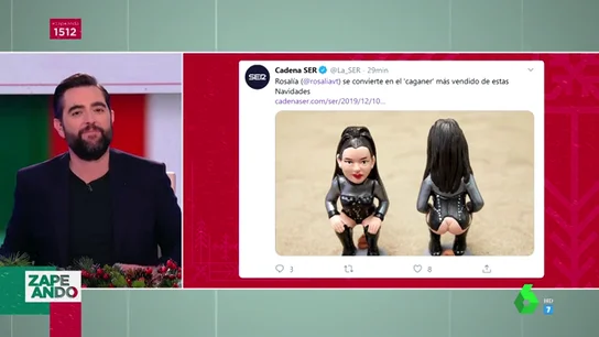 El 'caganer' de Rosalía ya es el más vendido de estas Navidades El 'caganer' de Rosalía ya es el más vendido de estas Navidades