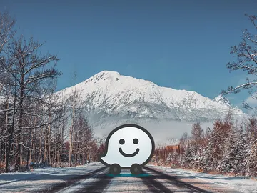 Carretera helada Carretera helada