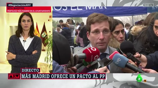 Más Madrid ofrece un pacto presupuestario al PP: "Damos un paso adelante para que la ciudad no dependa de la extrema derecha" Más Madrid ofrece un pacto presupuestario al PP: "Damos un paso adelante para que la ciudad no dependa de la extrema derecha"