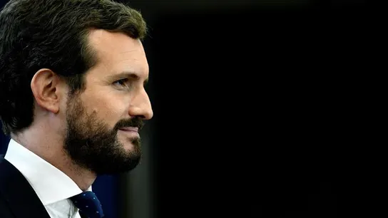 Imagen de archivo del líder del PP, Pablo Casado Imagen de archivo del líder del PP, Pablo Casado