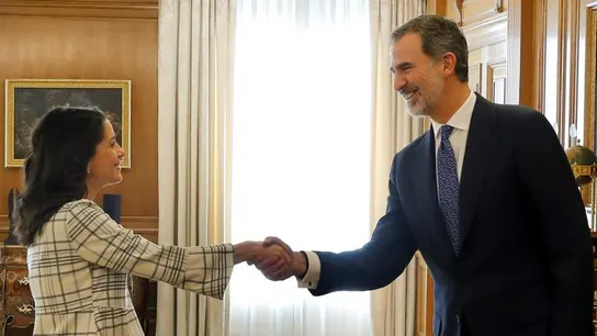 Ronda de contactos de Arrimadas con el rey Ronda de contactos de Arrimadas con el rey