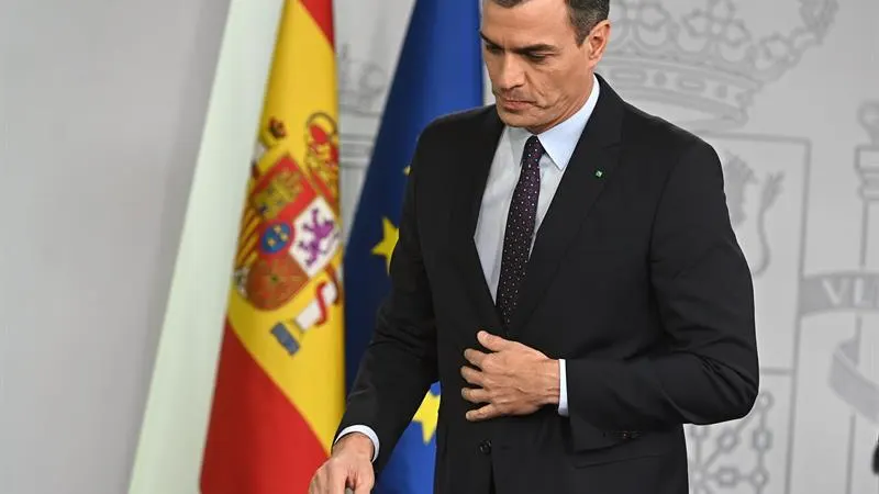 El líder del PSOE, Pedro Sánchez