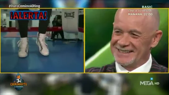 Alfredo Duro descubre quién será su rival en debut como boxeador: ojo a su reacción Alfredo Duro descubre quién será su rival en debut como boxeador: ojo a su reacción