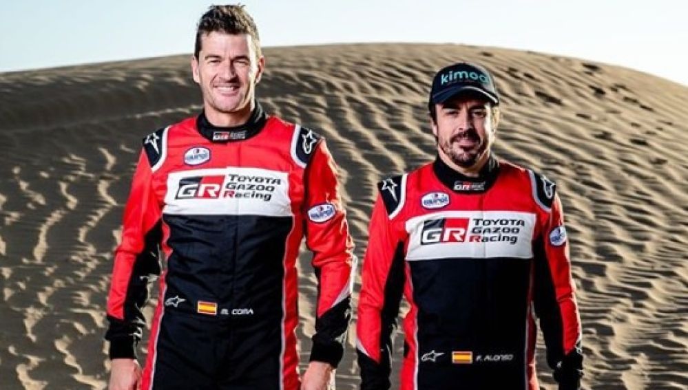 Fernando Alonso y Marc Coma