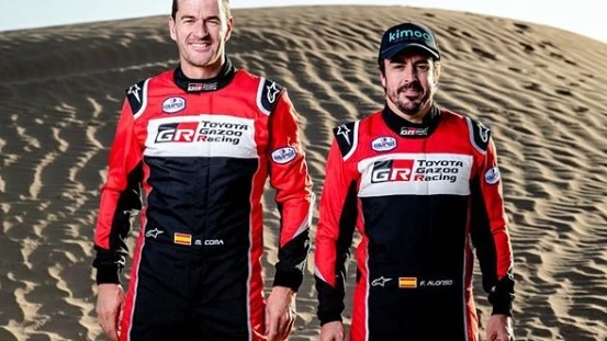 Fernando Alonso y Marc Coma