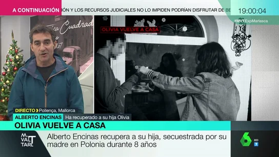 Alberto Encinas, tras reencontrarse con su hija secuestrada durante ocho años: " Alberto Encinas, tras reencontrarse con su hija secuestrada durante ocho años: "