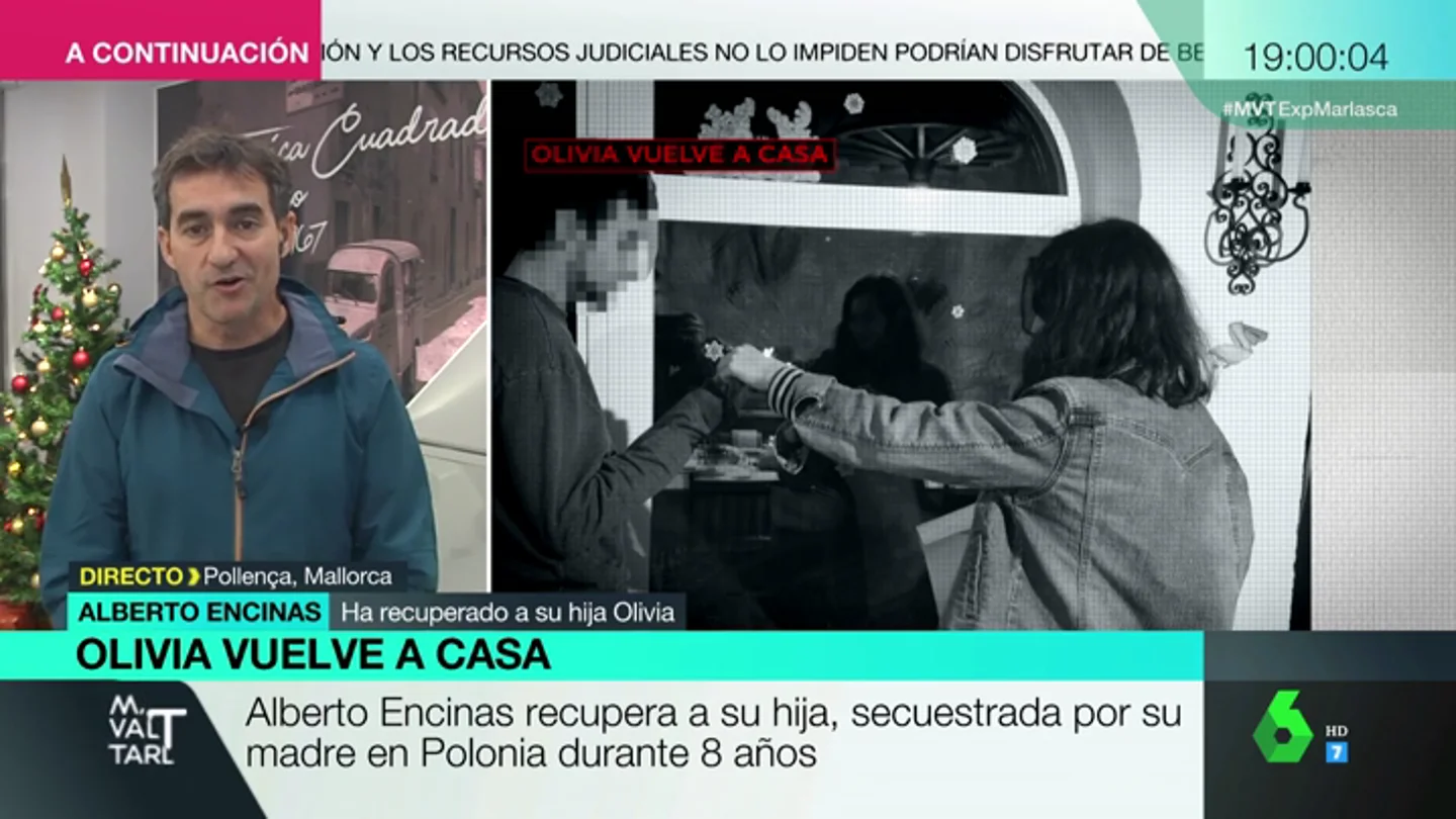 Alberto Encinas, tras reencontrarse con su hija secuestrada durante ocho años: " Alberto Encinas, tras reencontrarse con su hija secuestrada durante ocho años: "