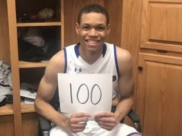 JJ Culver, tras hacer historia con sus 100 puntos JJ Culver, tras hacer historia con sus 100 puntos
