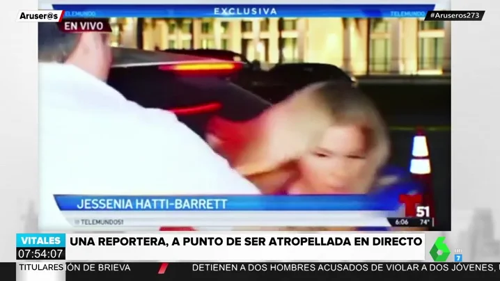 atropello reportera