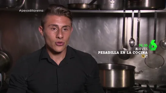 Alberto Chicote se desespera ante el ego de Salvo, el hijo del dueño del 'Reina Mariana': "¡Joder, qué tío!" Alberto Chicote se desespera ante el ego de Salvo, el hijo del dueño del 'Reina Mariana': "¡Joder, qué tío!"