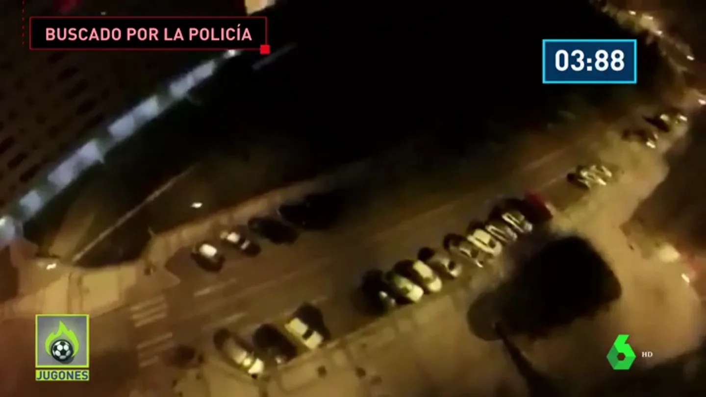 La Policía busca al autor de este temerario salto desde un edificio de Burgos La Policía busca al autor de este temerario salto desde un edificio de Burgos