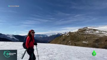 El rincón blanco de Mamen Mendizábal: las Tres Cascadas, en el Pirineo Aragonés