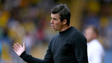 Joey Barton durante un partido del Fleetwood Town