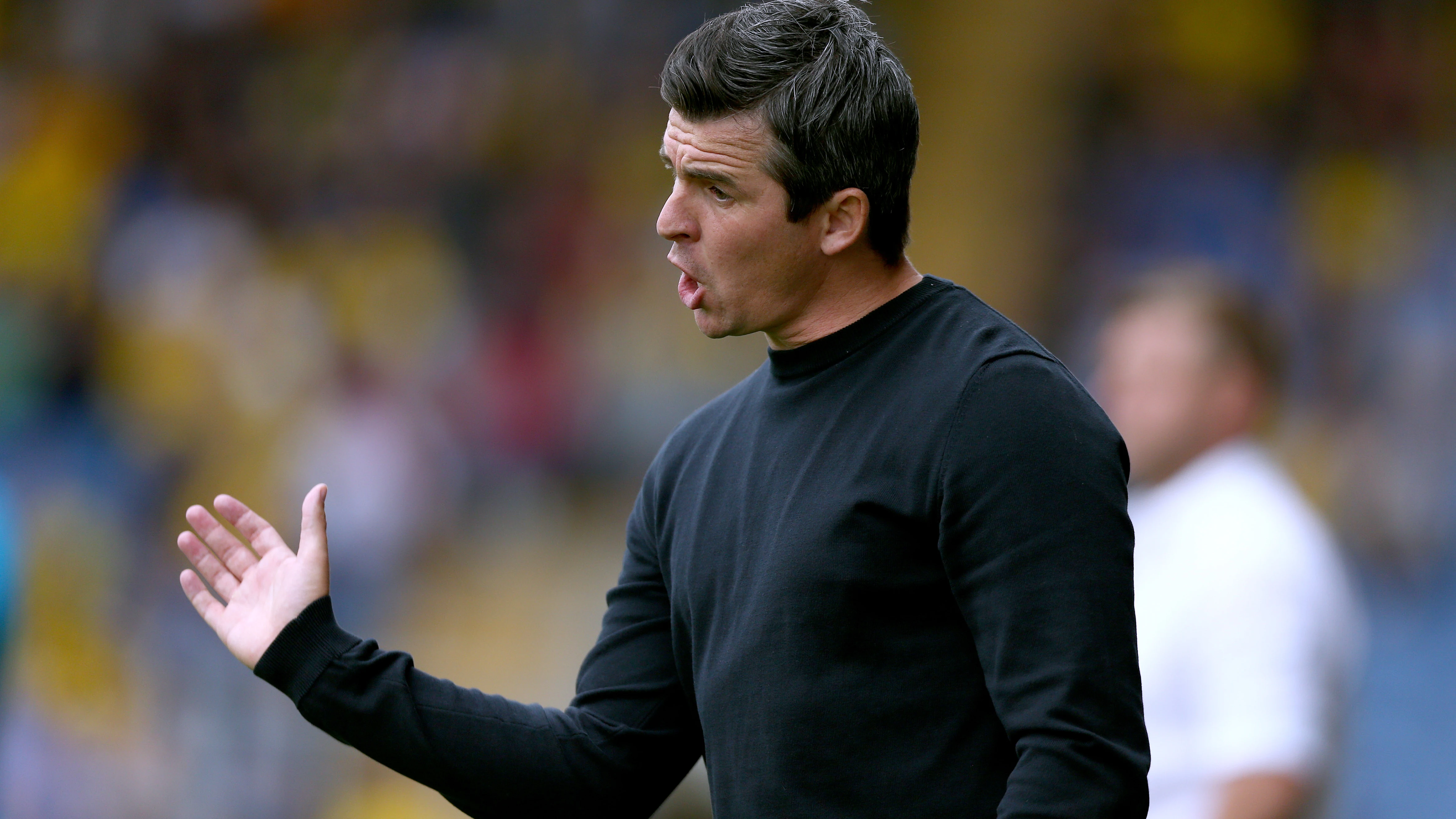 Joey Barton durante un partido del Fleetwood Town