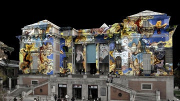 Amalgana El Prado fotomontaje. Daniel Canogar