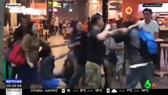 pelea aeropuerto pelea aeropuerto