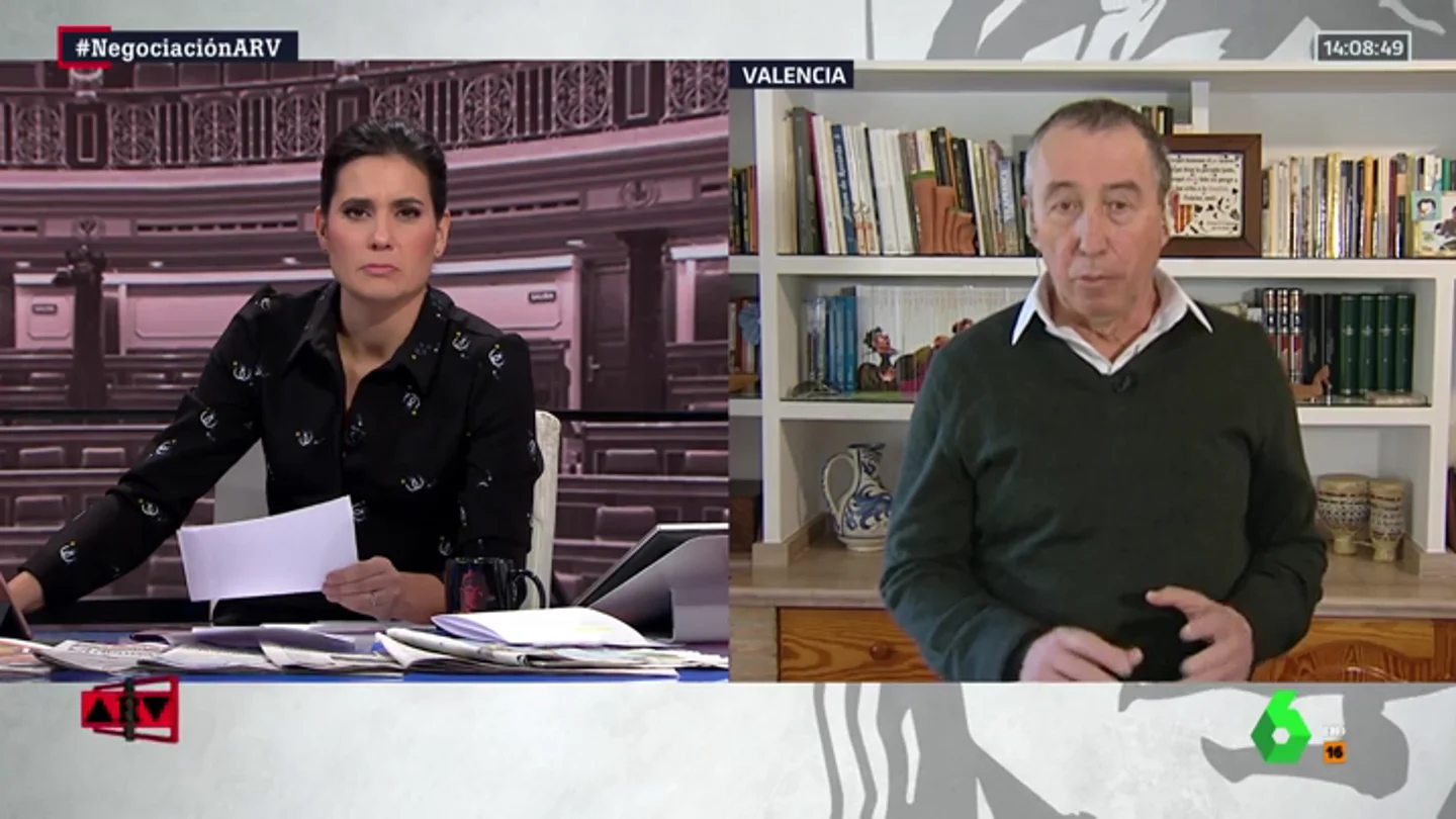 Joan Baldoví (Compromís) advierte al PSOE: "En ocho meses tiene que haber un nuevo sistema de financiación sobre la mesa" Joan Baldoví (Compromís) advierte al PSOE: "En ocho meses tiene que haber un nuevo sistema de financiación sobre la mesa"