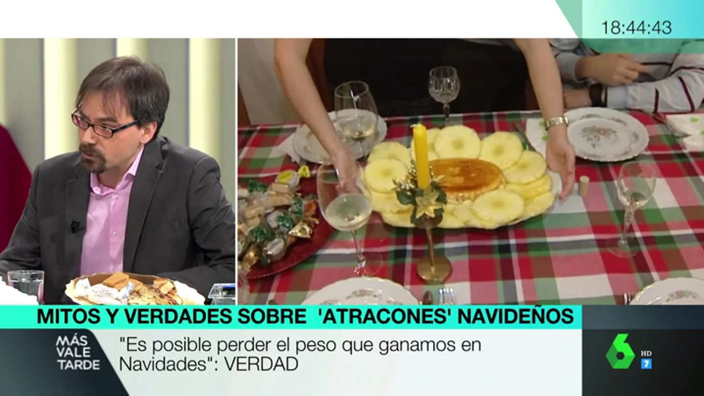 No, no engordarás tanto como dicen en Navidad: desmontamos los mitos sobre los 'atracones' navideños No, no engordarás tanto como dicen en Navidad: desmontamos los mitos sobre los 'atracones' navideños