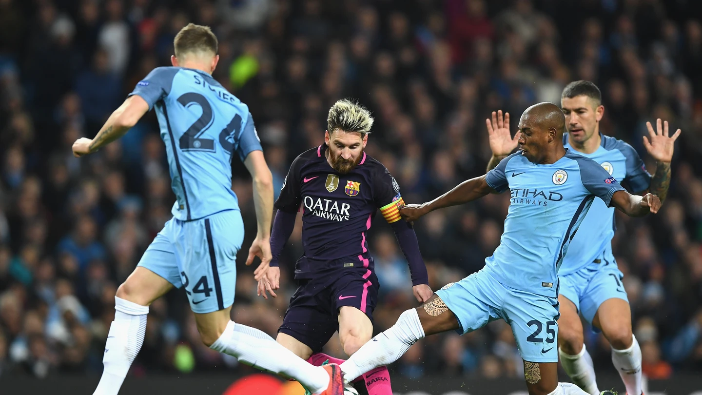 Messi casi es fichado por el Manchester City Messi casi es fichado por el Manchester City