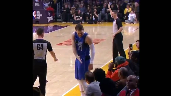 Luka Doncic, en un partido de NBA Luka Doncic, en un partido de NBA