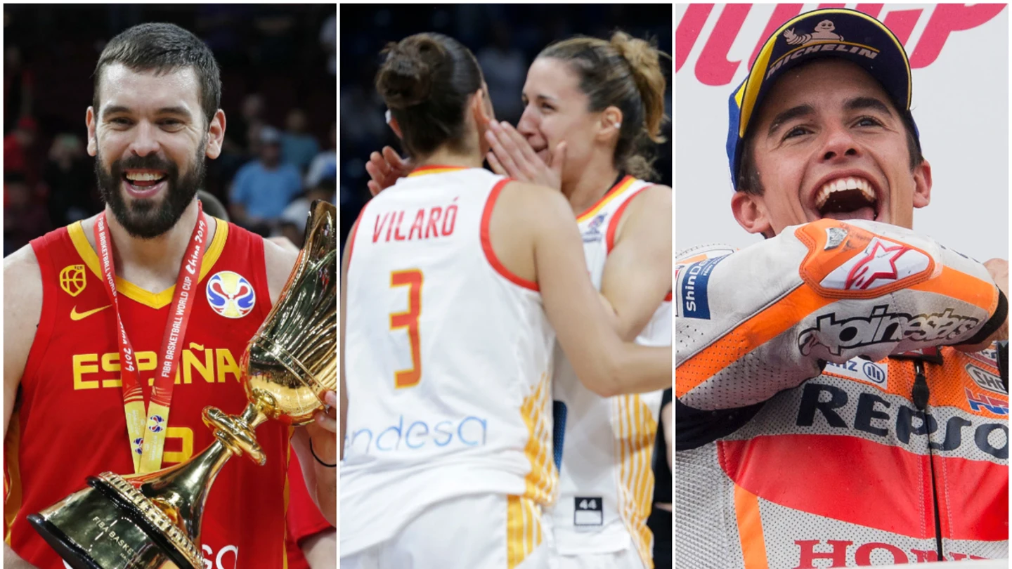 El deporte español, de celebración en 2019 El deporte español, de celebración en 2019