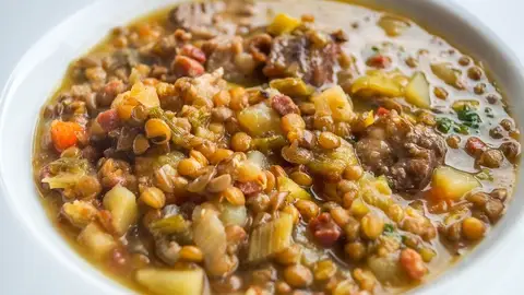 Comer lentejas Comer lentejas