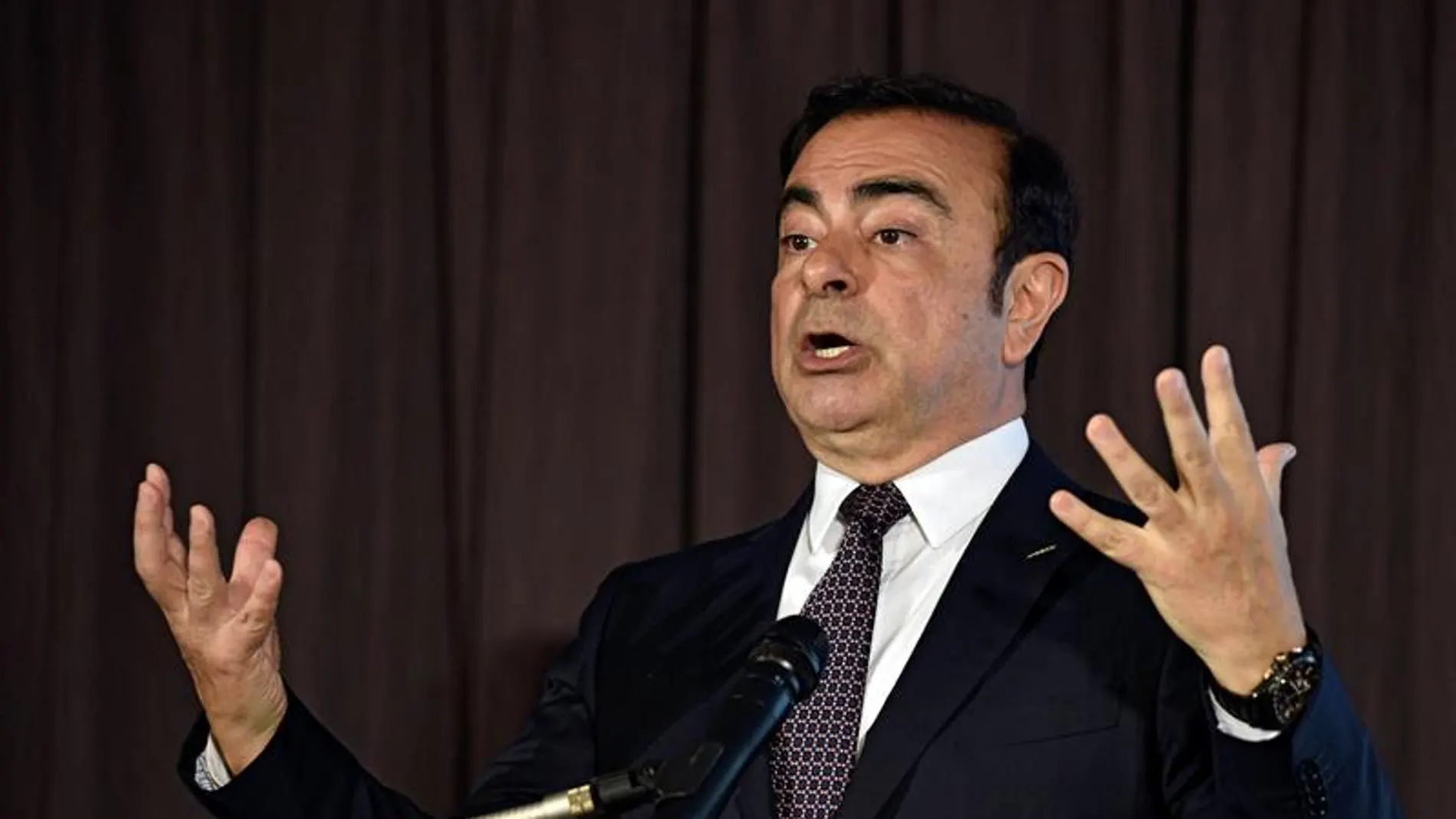 El expresidente de Nissan, Carlos Ghosn