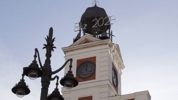 El reloj de la Puerta del Sol