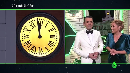 Las Campanadas 2019 con Cristina Pardo e Iñaki López: así dieron la bienvenida al 2020 en laSexta Las Campanadas 2019 con Cristina Pardo e Iñaki López: así dieron la bienvenida al 2020 en laSexta