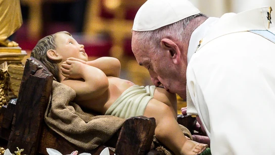El papa Francisco en la primera misa del año El papa Francisco en la primera misa del año