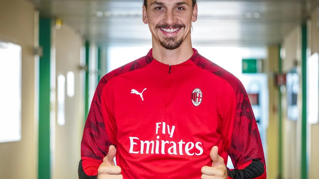 El delantero del Milan, Zlatan Ibrahimovic. 