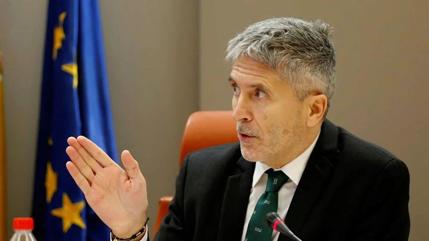 El ministro de Interior, Fernando Grande-Marlaska El ministro de Interior, Fernando Grande-Marlaska