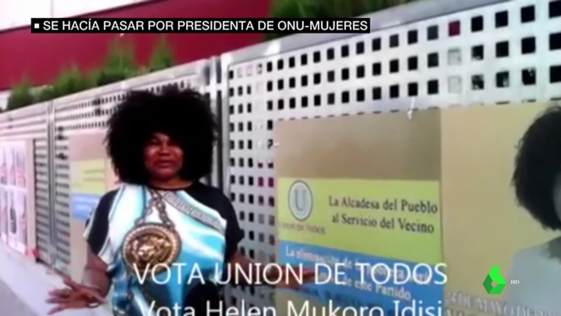 Helen Mukoro, la mujer que se hizo pasar por la presidenta de ONU-Mujeres en España