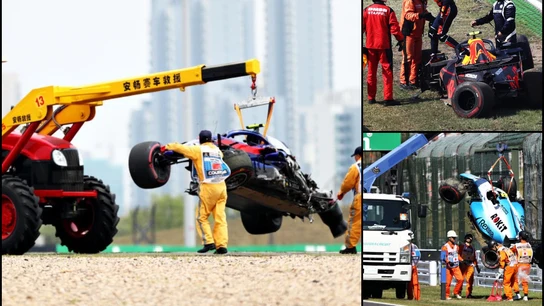 Accidentes más caros de la F1 2019 Accidentes más caros de la F1 2019