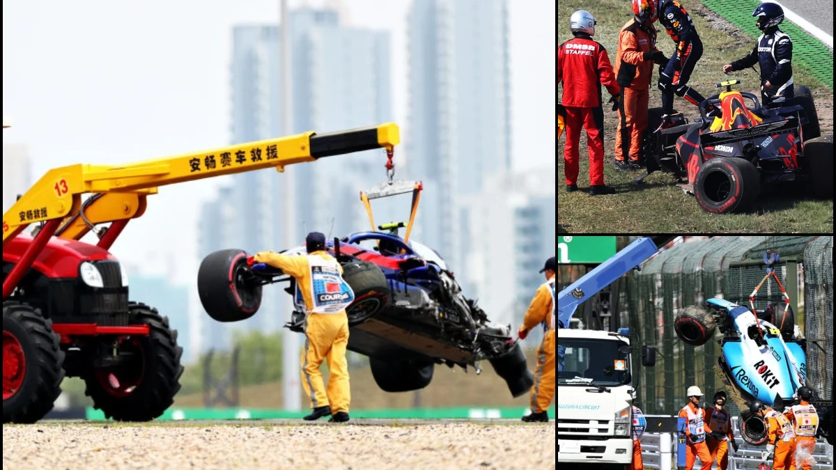 Accidentes más caros de la F1 2019