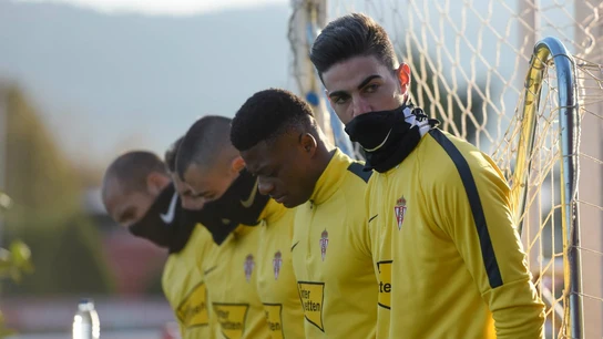 Cuatro jugadores del Sporting Cuatro jugadores del Sporting